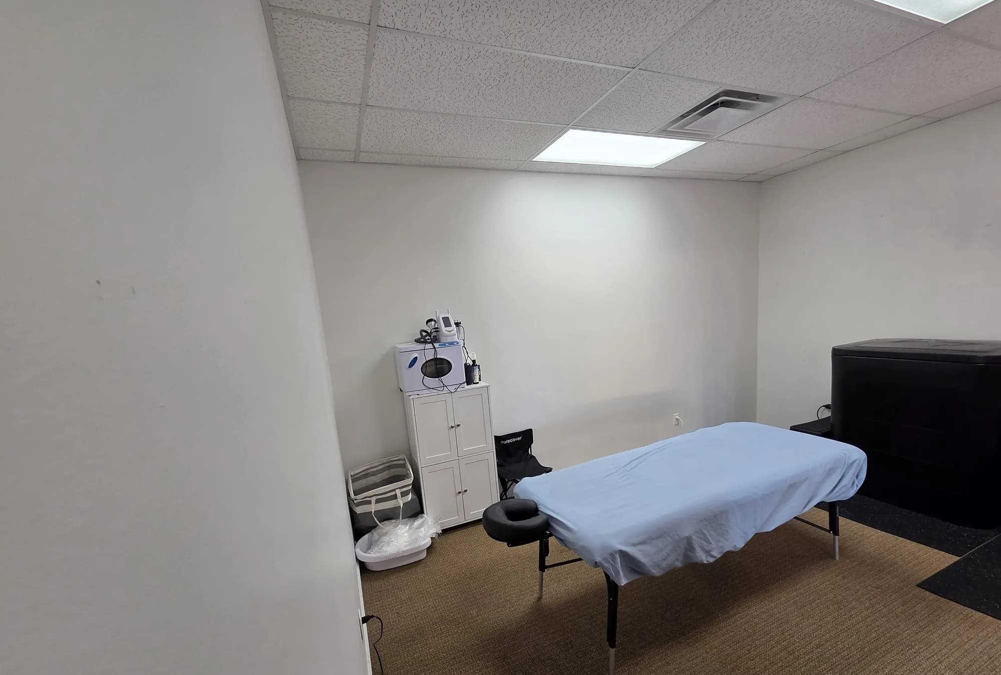 The bodywork room at VivaHealth Studio