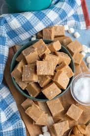 Peanut butter protein fudge