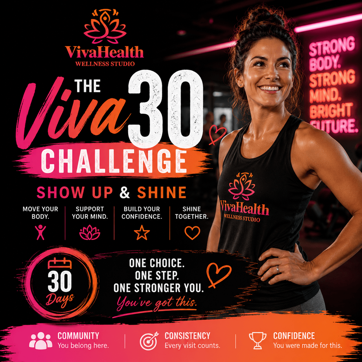 The Viva 30 Challenge: Show Up, Shine, and Start Strong
