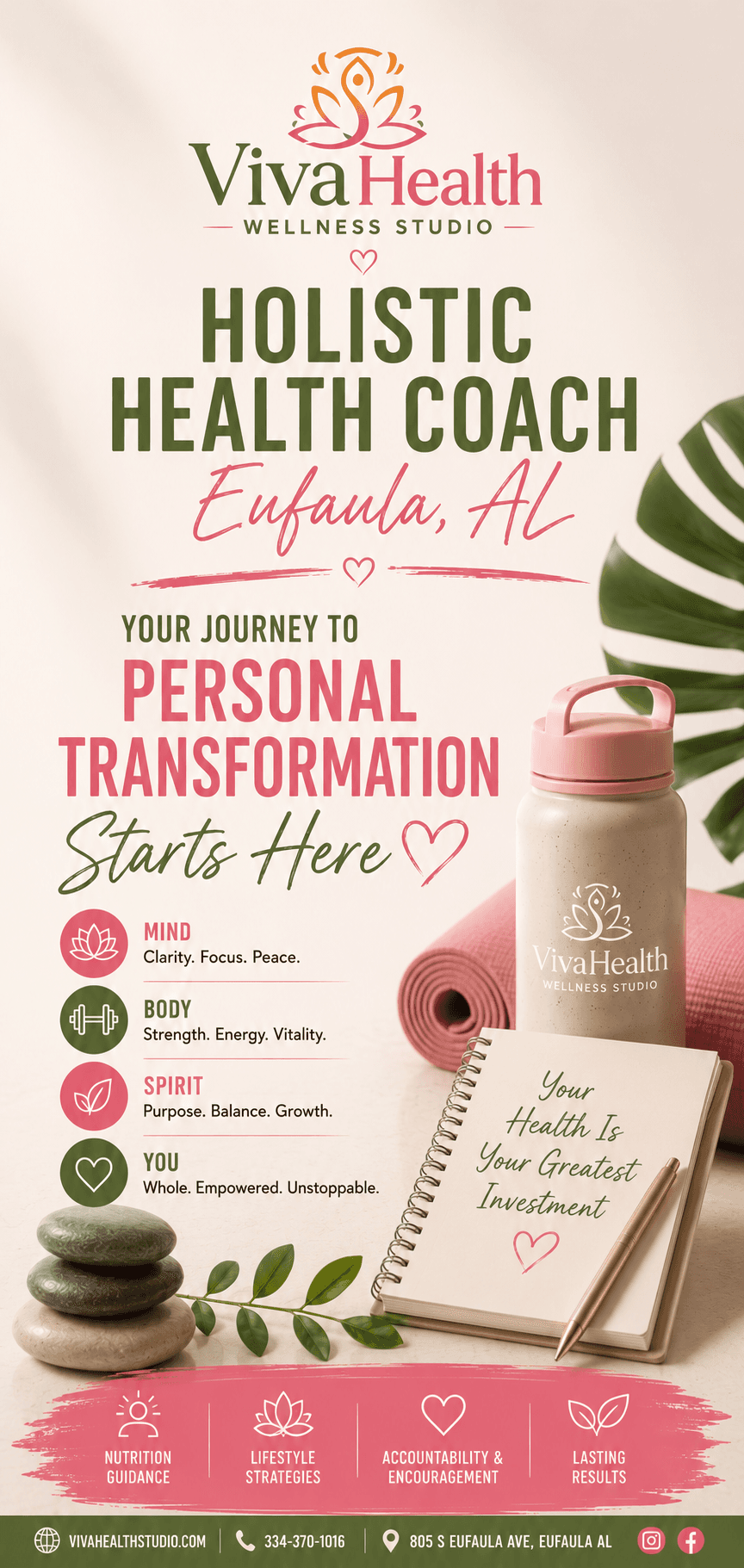 Holistic Health Coach Eufaula AL: Your Journey to Personal Transformation Starts Here