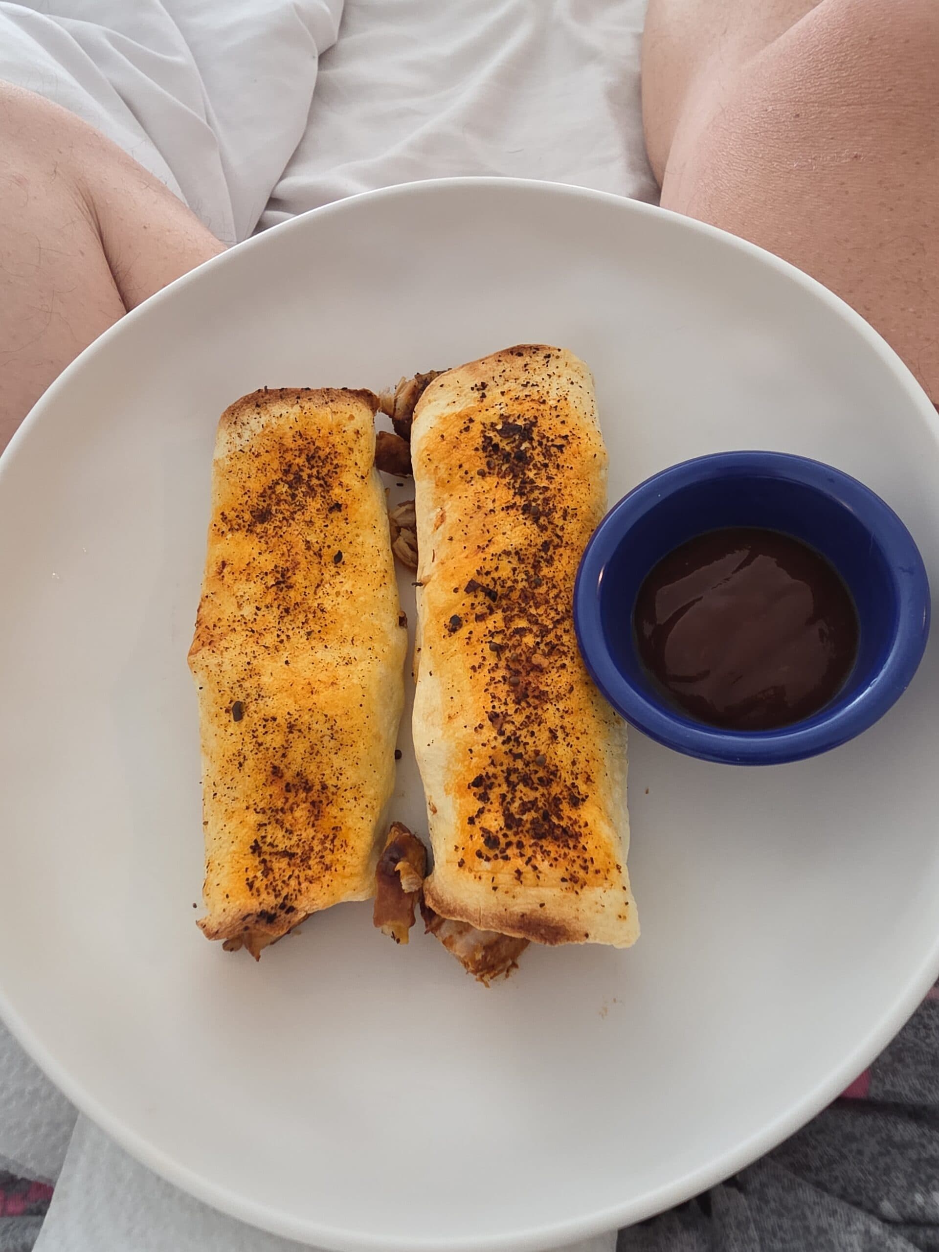 Keto-Friendly Chorizo Taquitos with Egglife Wraps