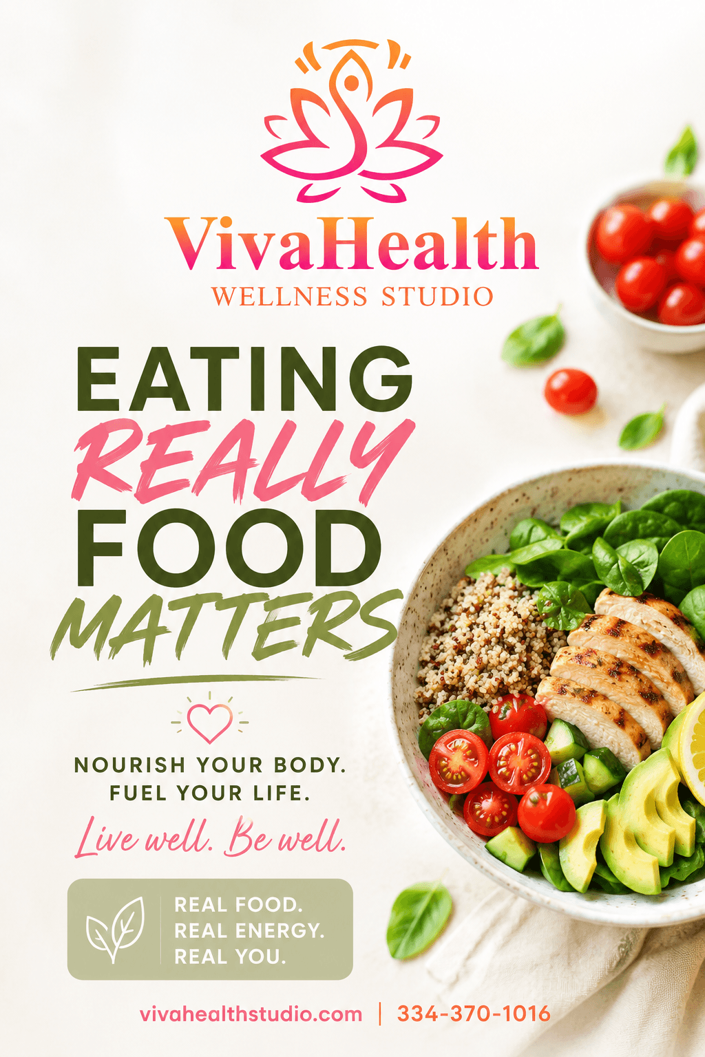eating real food is fuel for a healthier life