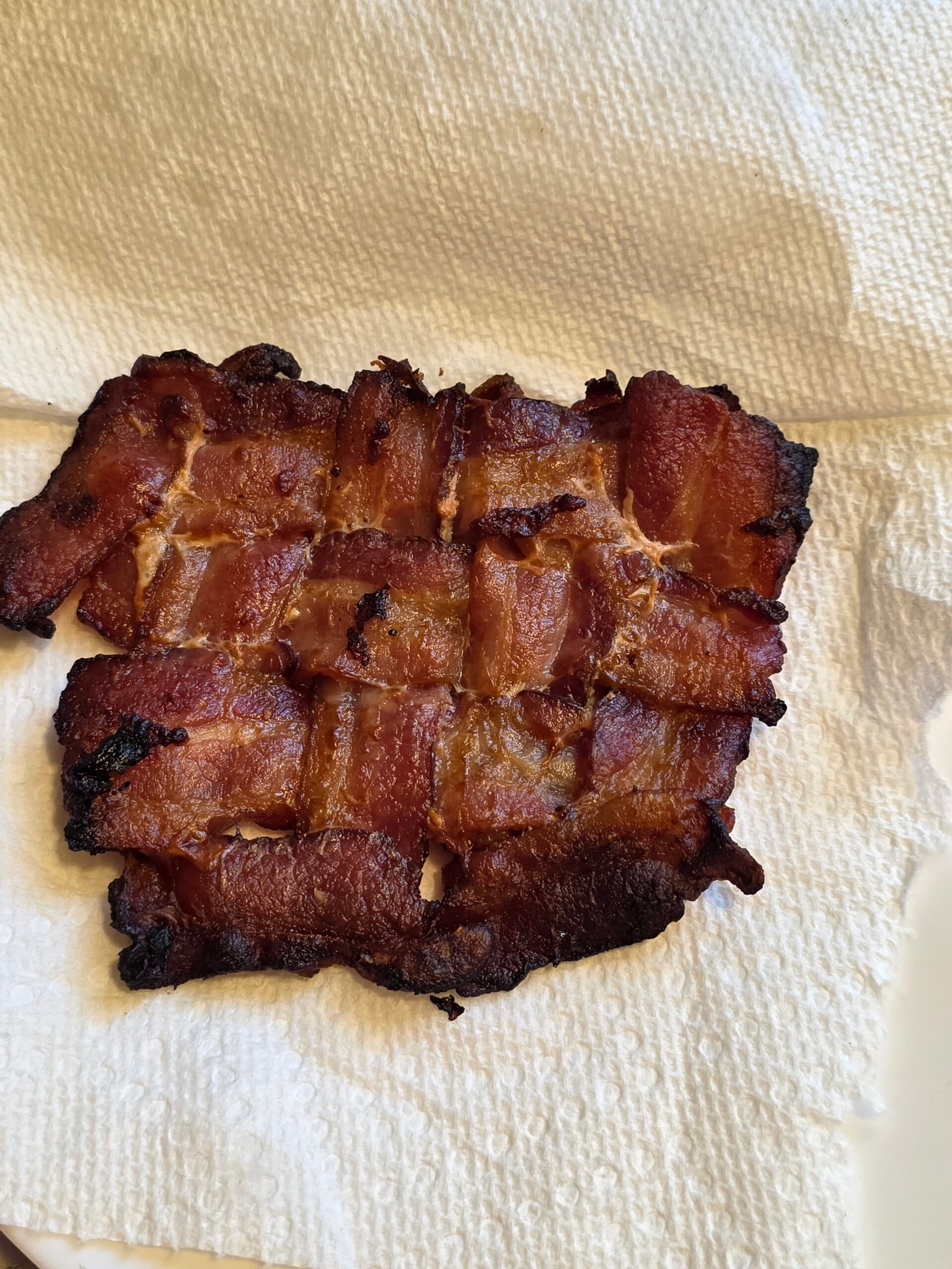 Bacon Weave Burger Buns