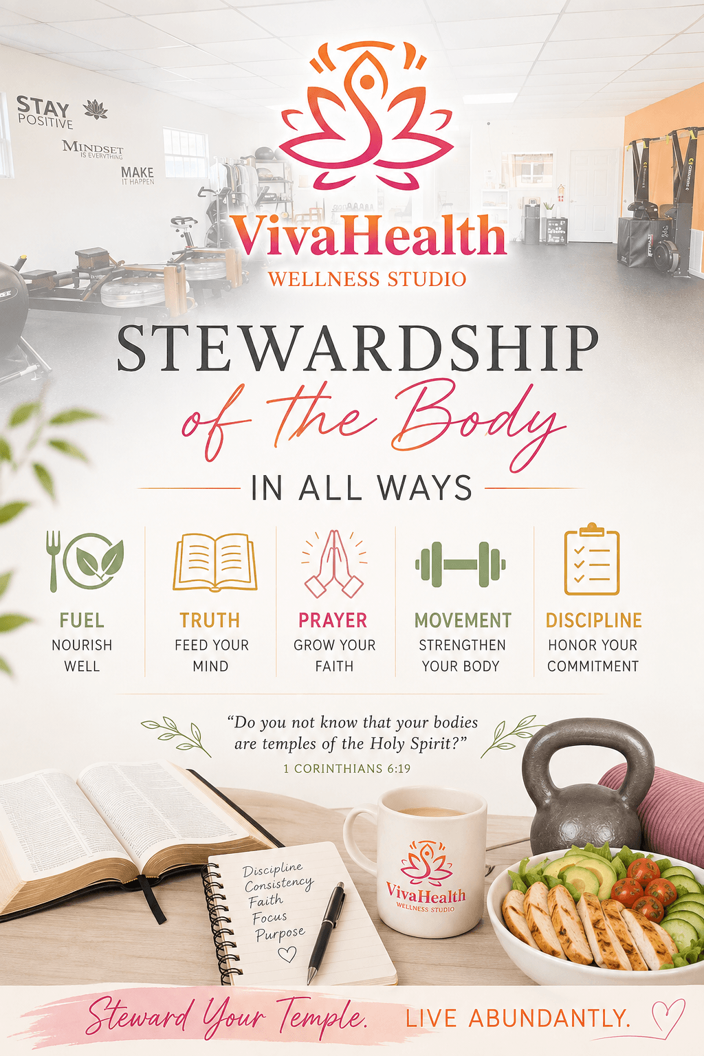 stewardship of our bodies: nurturing health in daily life