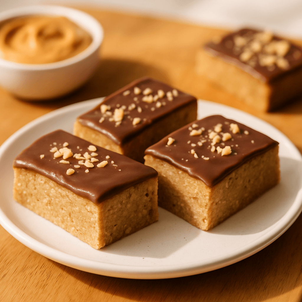 Peanut Butter Vanilla Protein Bars