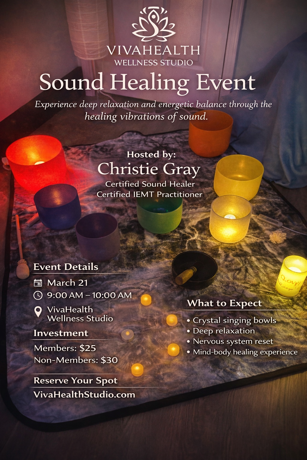 Sound Healing Event